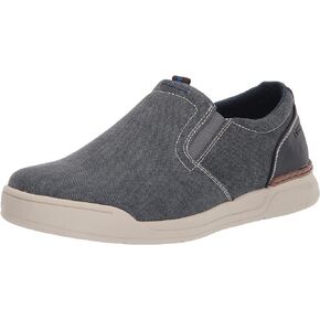 Nunn Bush Men's Kore Tour Canvas Plain Toe Slip-on Athletic Style Sneaker Loafer