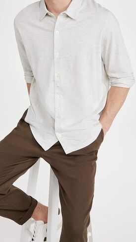 Vince Men's L/S Button Down Shirt in Saudi Arabia