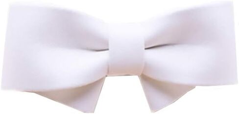 Douqu Fashion Removable Black White Red Blue Assorted Color Synthetic Leather Bow Shoe Clips Pair in Saudi Arabia