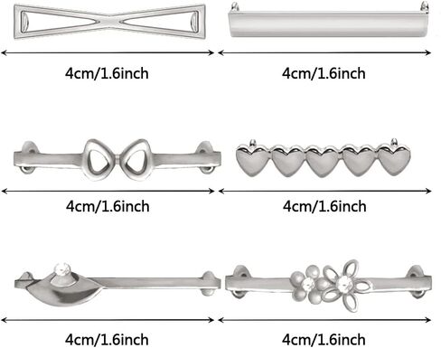 Cymtaml 12 PCS Shoelaces Clips Decorations Charms With Rhinestones Faux Pearl Fashion Accessory Gift for Sneakers and Casual Shoes - Party Accessory in Kuwait