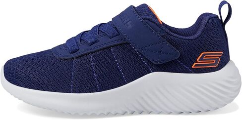 Skechers Kids Boy's Bounder Sneaker, Navy, 7 Toddler in Saudi Arabia