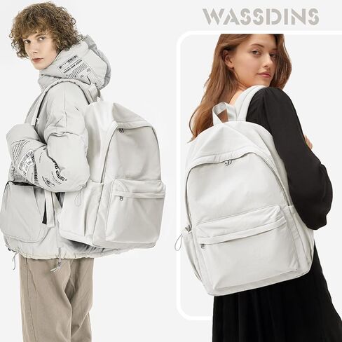 wassdins Book Bags Backpacks for School Girls Boys Women Bookbag School Back Pack Mochila Bagpack Men School Bag College Students Middle High Elementary School Backpack for Teen Girls in Saudi Arabia