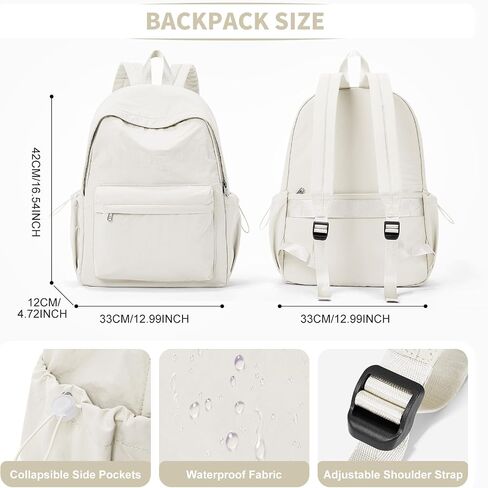 wassdins Book Bags Backpacks for School Girls Boys Women Bookbag School Back Pack Mochila Bagpack Men School Bag College Students Middle High Elementary School Backpack for Teen Girls in Saudi Arabia
