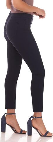 Rekucci Women's Comfort 5 Pocket Skinny Pant with Stretch Waistband in Saudi Arabia