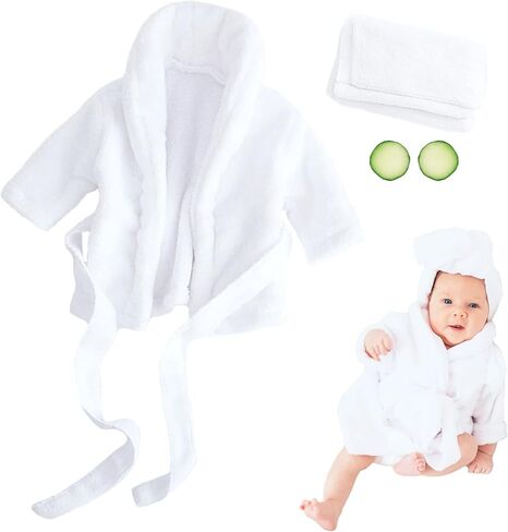 دعائم صور للأطفال حديثي الولادة مع مجموعات مناشف للبنين والبنات طفل فوتوغرافي أبيض in Kuwait