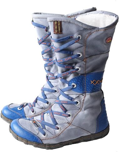 TMA EYES Women’s Snow Fashion Boots Plush soft Calf Boots for Ladies with Faux Fur lining side Zipper in Saudi Arabia