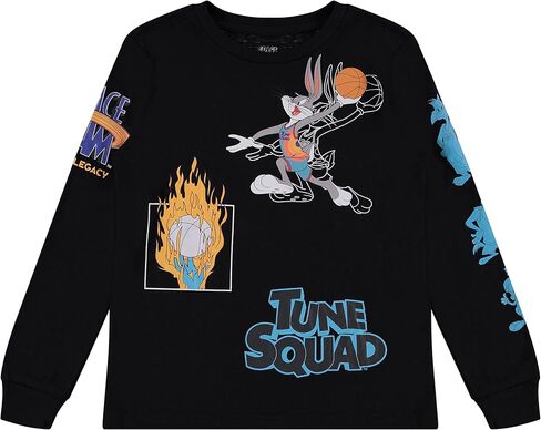 قميص فيلم Space Jam Boys - تي شيرت بأكمام طويلة من Tune Squad Marvin & Bugs Bunny in Kuwait