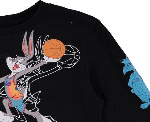 قميص فيلم Space Jam Boys - تي شيرت بأكمام طويلة من Tune Squad Marvin & Bugs Bunny in Kuwait
