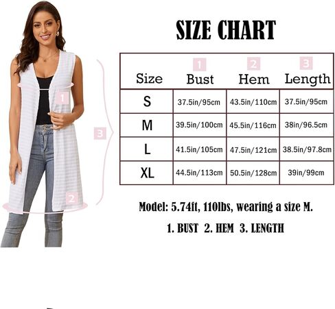 SPARKLE & SKY سترات بدون أكمام للنساء خفيفة الوزن: سترة صوفية طويلة منفضة مفتوحة من الأمام سترات صوفية نسائية كاجوال in Kuwait