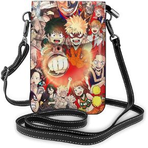 My Hero Academia Small Crossbody Bags,Durable Anime Cell Phone Purse Wallet For Girl in Kuwait