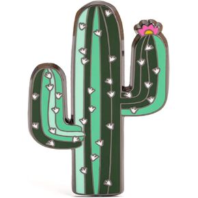Gootium Cactus Cacti Enamel Pin - دبابيس مزدوجة طية الصدر شارة لطيف بروش لحقيبة الملابس حقائب الظهر القبعات in Kuwait