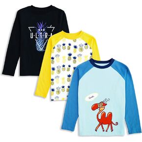 GLASH Kids Boy Long Sleeve Shirts 3-Pack 2-16yrs in Kuwait