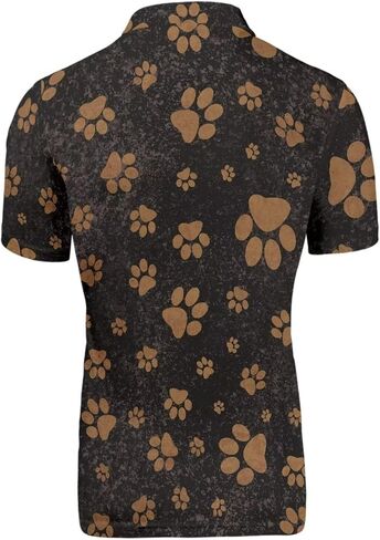 doginthehole Men's Hawaiian Shirt Short Sleeve Polos Shirt Casual Button Down T-Shirts Tee in Saudi Arabia