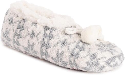 MUK LUKS 4pk Women's 4 Pack Ballerina Slipper & Sock Set in Saudi Arabia
