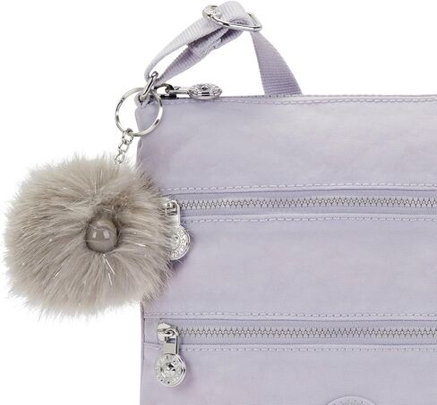 Kipling Women's Keiko Crossbody Mini Bag, Lightweight Adjustable Purse, Durable Shoulder Sling, Fresh Lilac GG in Saudi Arabia