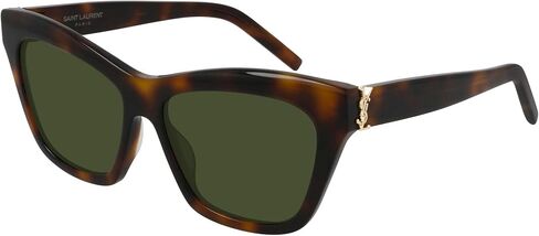 Saint Laurent SL M79 Havana/Green 56/15/140 women Sunglasses in Saudi Arabia