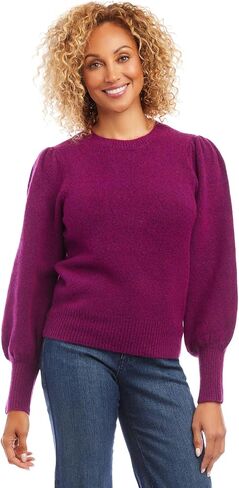 Karen Kane womens Poof Sleeve Sweater Pullover Sweater in Kuwait