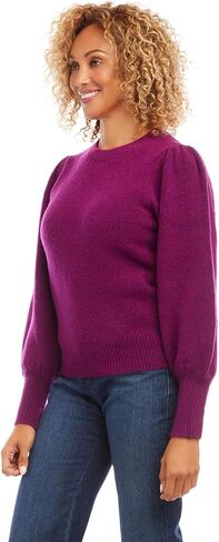 Karen Kane womens Poof Sleeve Sweater Pullover Sweater in Kuwait