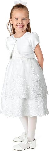 Gymboree Girls' Dress and Cardigan, Matching Toddler Outfit in Saudi Arabia