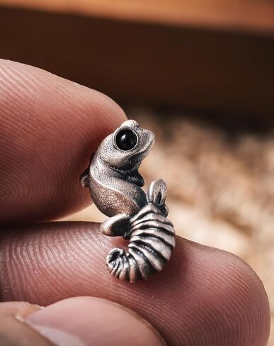 COPPERTIST.WU أقراط ذيل أبو بريص حلق مسمار 925 الفضة الاسترليني أقراط هيبوالرجينيك أقراط سحلية أبو بريص للنساء الفتيات الرجال عشاق الزواحف in Kuwait