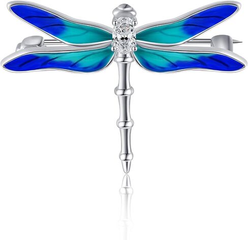 Butterfly/Dragonfly/Penguin/Ghost Pin Butterfly Brooches Sterling Silver Butterfly Christmas Jewelry For Women Sister in Kuwait