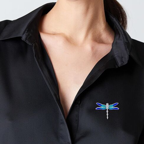 Butterfly/Dragonfly/Penguin/Ghost Pin Butterfly Brooches Sterling Silver Butterfly Christmas Jewelry For Women Sister in Kuwait