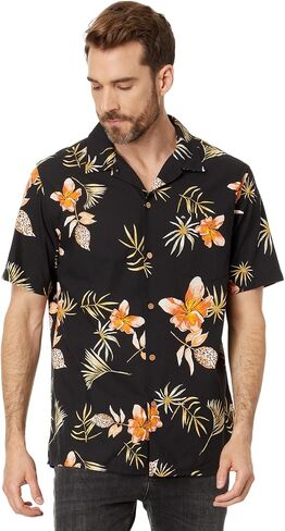 Quiksilver Men's Tropical Floral Button Up Woven Top in Saudi Arabia
