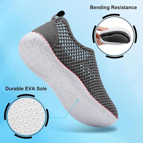 XIHALOOK Water Shoes for Women Men Quick Dry Lightweight Aqua Barefoot for Beach Swim Pool Surf Yoga Sports in Saudi Arabia