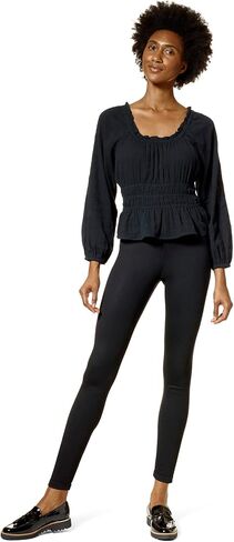 HUE womens Reversible Ponte Leggings Hosiery in Saudi Arabia