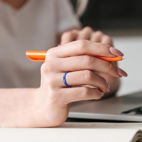 Truly Alpha Ceramic Rings for Women - Classic Wedding Rings for Men & Woman | 2mm, 3mm, 4mm, 6mm, 8mm Ceramic Ring Band | Ceramic Ring for Men | Wedding Bands for Her & Mens Rings | Mens Wedding Band in Saudi Arabia