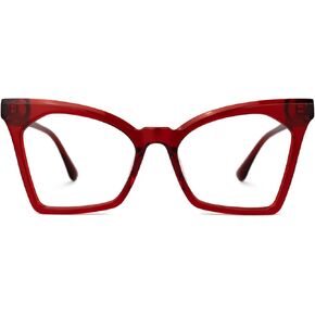 إطار نظارة Zeelool Vintage Cat Eye للنساء مع عدسات شفافة بدون وصفة طبية Zandile ZJGA659163