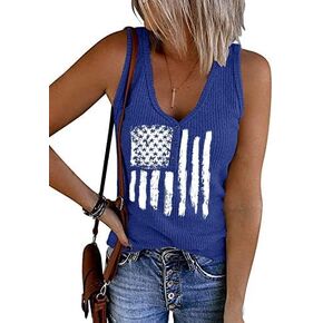Henley Tank Tops Womens Western Aztec Print V-Neck Cami Ribbed Sleeveless Shirts Casual Button Up T-Shirts