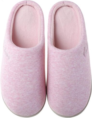 شباشب منزل نسائية من Vonluxe، شباشب مريحة لغرفة النوم من الإسفنج الذكي، أحذية نسائية خفيفة وناعمة مع نعل مقاوم للماء للاستخدام الداخلي والخارجي in Kuwait