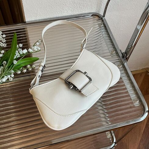 Shoulder Bag for women Clutch Purse Handbag PU Leather Tote Bag with 2 Removable Straps and Zipper Closure Crossbody Bags in Saudi Arabia