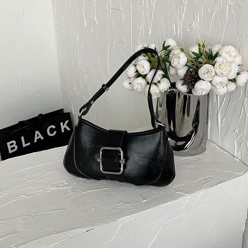 Shoulder Bag for women Clutch Purse Handbag PU Leather Tote Bag with 2 Removable Straps and Zipper Closure Crossbody Bags in Saudi Arabia