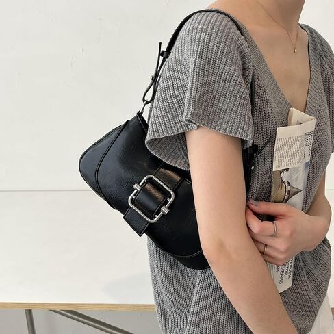 Shoulder Bag for women Clutch Purse Handbag PU Leather Tote Bag with 2 Removable Straps and Zipper Closure Crossbody Bags in Saudi Arabia