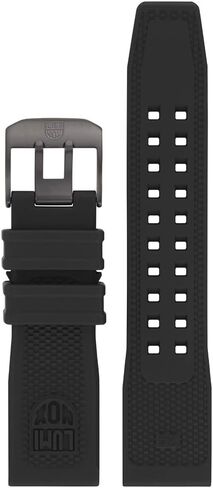 نايلون أسود على حزام مطاطي أسود مع خياطة بيضاء (سلسلة ICE-SAR) - 24 مم 24 مم / أسود / مطاط, 24mm in Kuwait