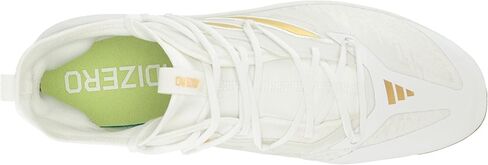 adidas Men's Adizero Afterburner 9 NWV Sneaker, White/Gold Metallic/White, 14 in Saudi Arabia