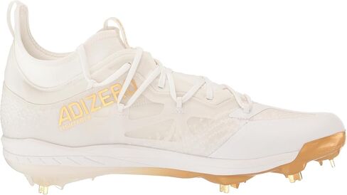 adidas Men's Adizero Afterburner 9 NWV Sneaker, White/Gold Metallic/White, 14 in Saudi Arabia