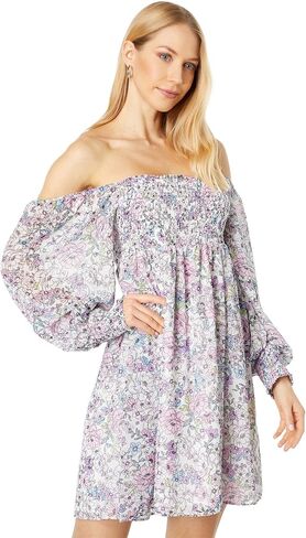BCBG Smocked Top Mini Dress GV01D88 in Saudi Arabia