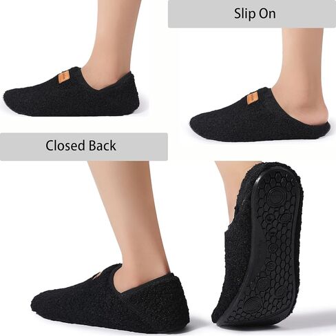 شبشب منزلي للنساء والرجال مع نعل مطاطي خفيف الوزن لغرفة النوم، حذاء منزلي ناعم من الفرو الصناعي، جوارب دافئة غير قابلة للانزلاق، شبشب يوجا للاستخدام الداخلي والخارجي in Kuwait