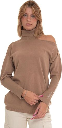 GUESS Women's Long Sleeve Eve Cutout Shoulder Sweater in Saudi Arabia