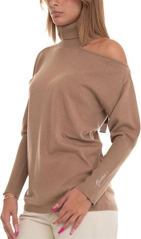 GUESS Women's Long Sleeve Eve Cutout Shoulder Sweater in Saudi Arabia