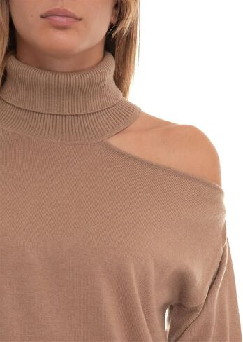 GUESS Women's Long Sleeve Eve Cutout Shoulder Sweater in Saudi Arabia
