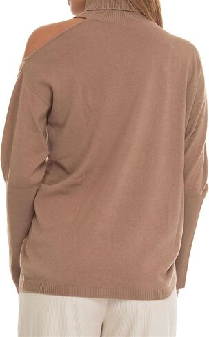 GUESS Women's Long Sleeve Eve Cutout Shoulder Sweater in Saudi Arabia