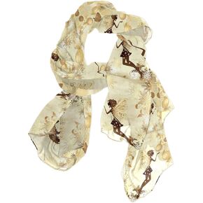 وشاح حريري طويل للسيدات من Oyihfvs، شال ساتان شيفون كبير وشاح للرأس واقي من الشمس in Kuwait