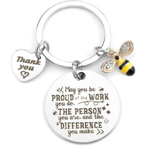 IFFMU Teacher Appreciation Gifts for Women Men Teacher Graduation Gifts Teacher Retirement Gifts Teacher Keychain