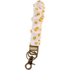 ANDI Keychains & Lanyards For Women - Scrunchie Neck & Wrist Lanyard For Keys, ID Badges - Wristlet Keychain & Neck Lanyard