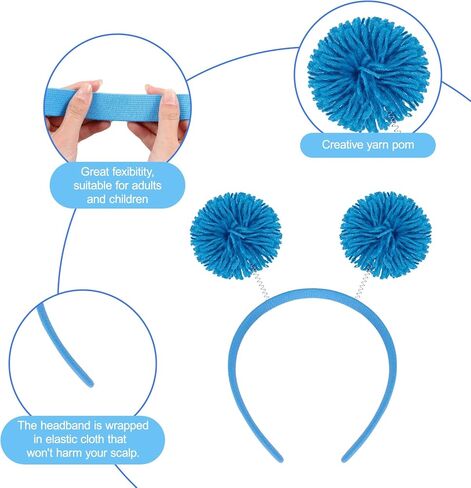 BAOPLAYKIDS 3 Piece Tulle Tutu Costume Set for Women Include Striped Knee Socks, 3 Layered Tulle Tutu Skirt, Pom Pom Headband in Kuwait