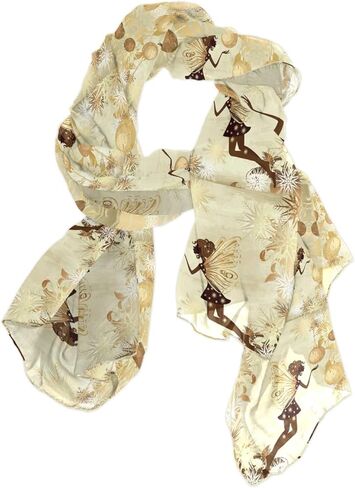 وشاح حريري طويل للسيدات من Oyihfvs، شال ساتان شيفون كبير وشاح للرأس واقي من الشمس in Kuwait